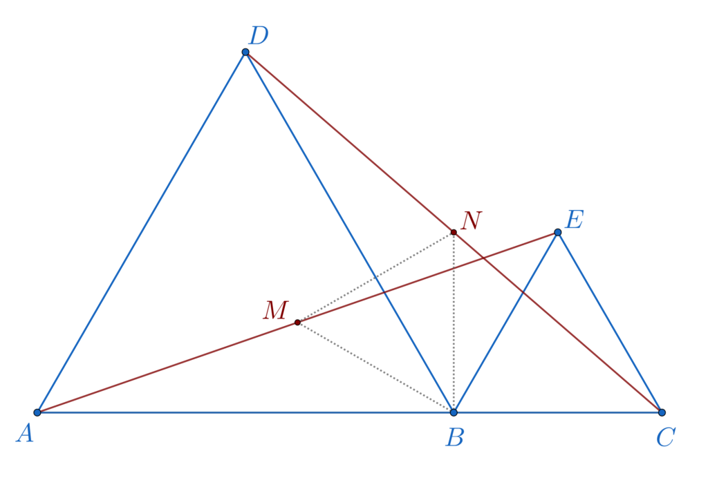 Triunghiuri echilaterale.