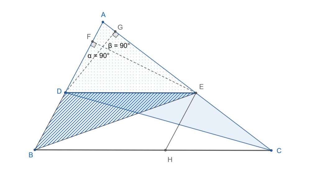 Demonstrația proporționalității laturilor corespunzătoare în triunghiuri asemenea folosind teorema lui Thales